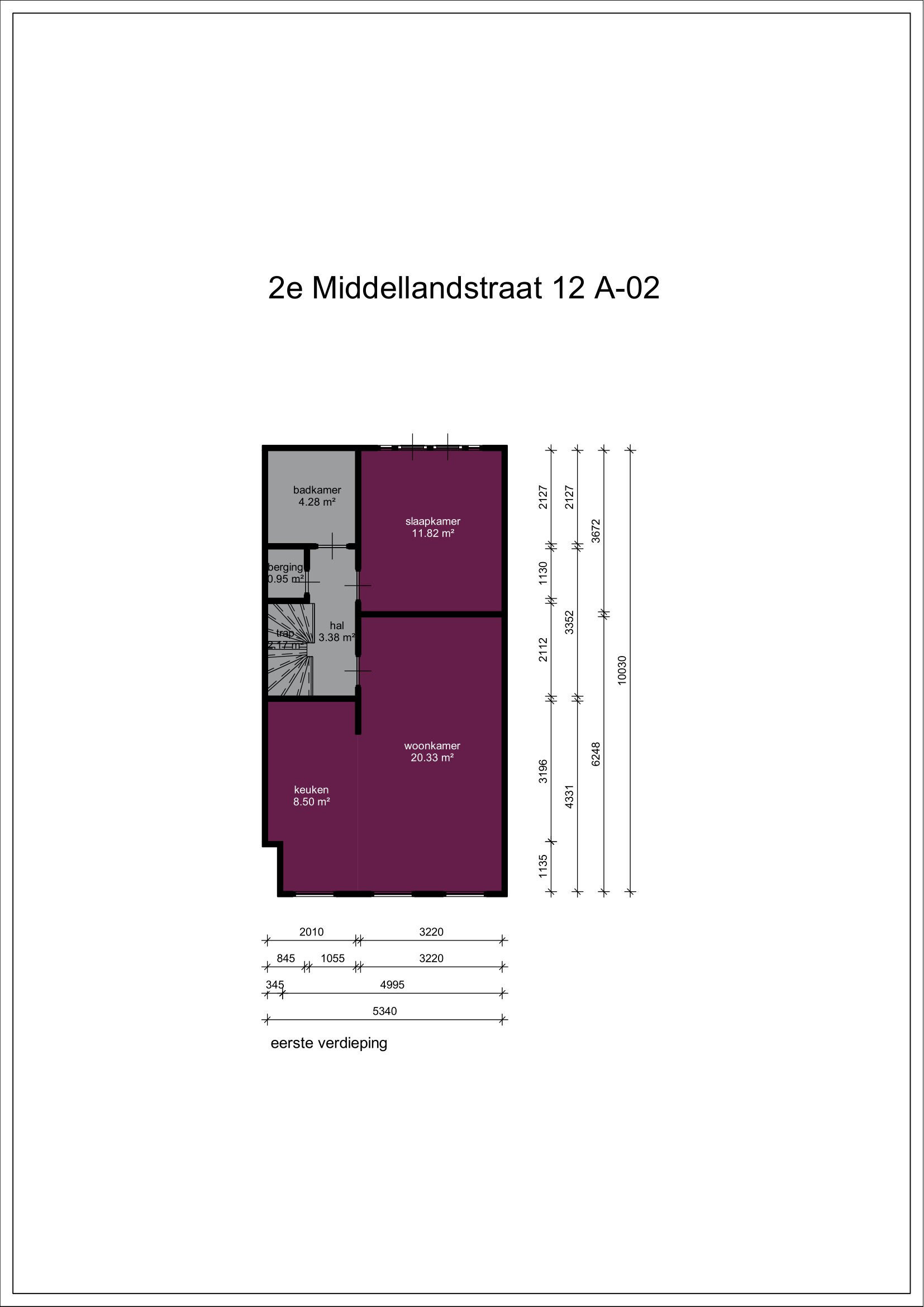 free-sector-houses for rent on Tweede Middellandstraat 12 02