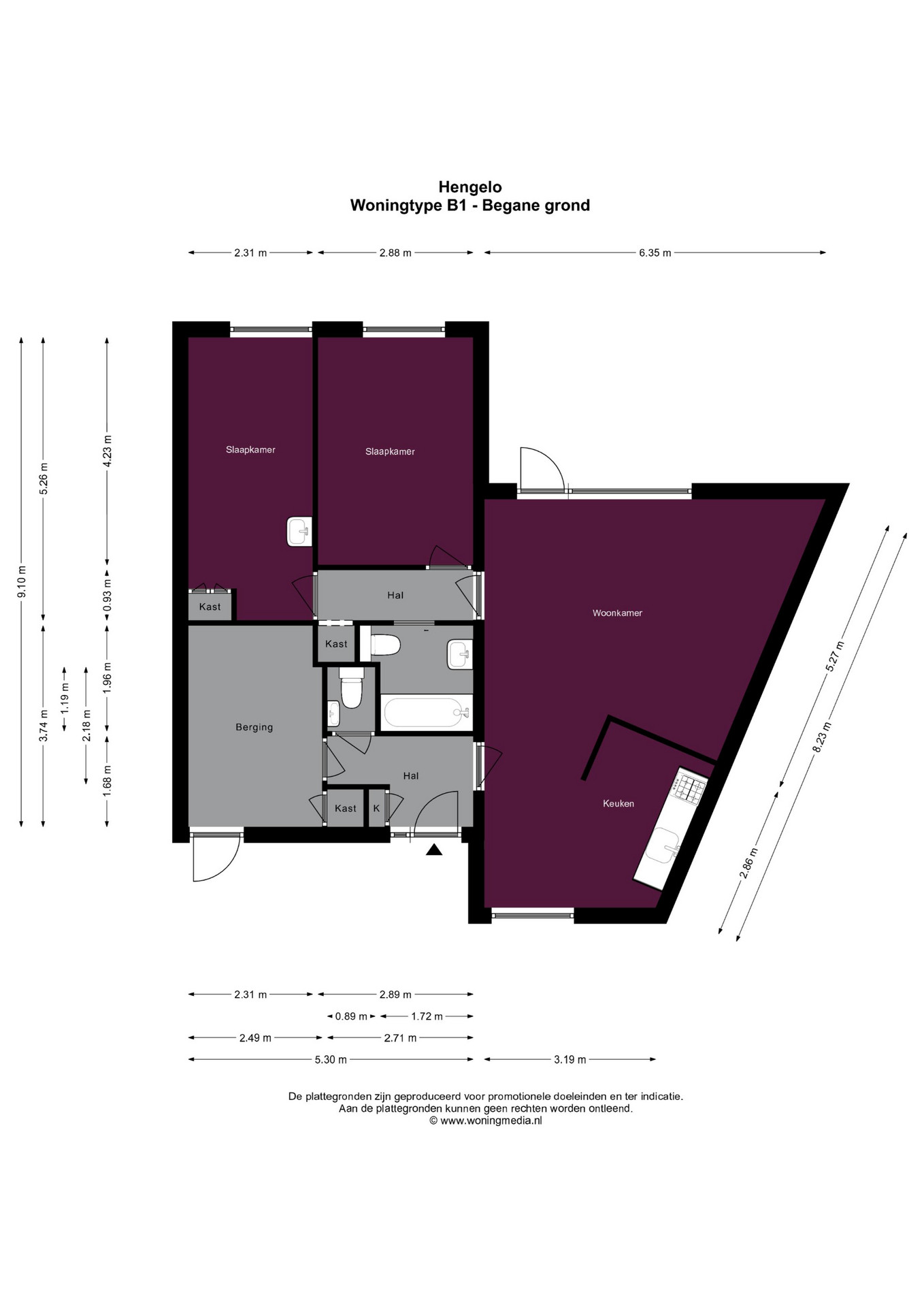 homes for rent on Fien de la Marstraat 50