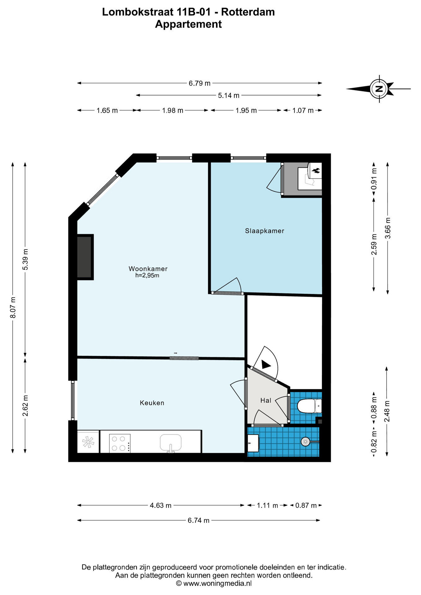 Appartement Lombokstraat 11 B1 — foto 2